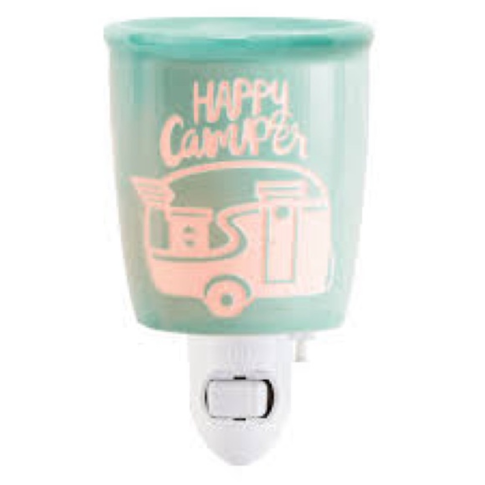 *New* Bars & Scentsy mini warmer Happy Camper